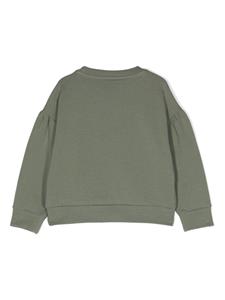 Il Gufo Sweater met logoprint - Groen
