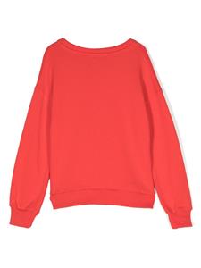 Lanvin Enfant Sweater met logoprint - Rood