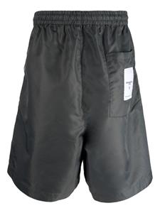 Shorts met logopatch - Grijs