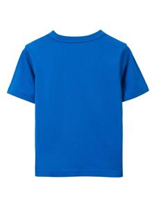Burberry Kids T-shirt met slangenprint - Blauw