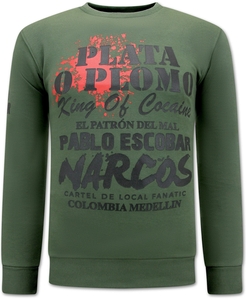 Local Fanatic Pablo escobar el patron sweater