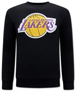 Local Fanatic Lakers print sweater