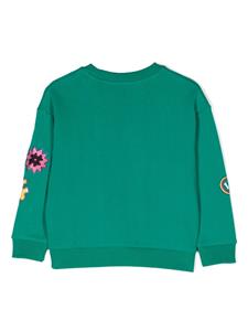 Marc Jacobs Kids Sweater met logopatch - Groen
