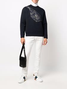 Emporio Armani Sweater met ronde hals - Blauw