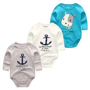 KIDDIEZOOM Baby Clothing Newborn jumpsuits Baby Boy Girl Romper Long Sleeve Infant Clothes Baby Product