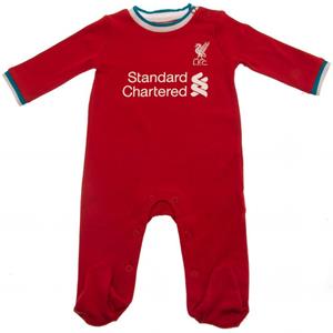 Liverpool FC Baby Logo Sleepsuit
