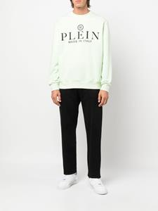 Philipp Plein Sweater met logoprint - Groen