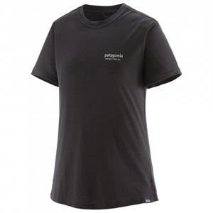 Patagonia  Women's Cap Cool Merino Graphic Shirt - Merinoshirt, zwart