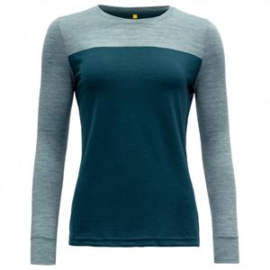 Devold  Women's Norang Shirt - Merinolongsleeve, blauw