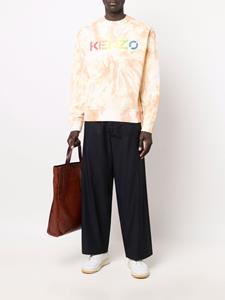 Kenzo Sweater met logoprint - Oranje