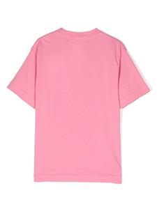 Kids Worldwide T-shirt met print - Roze