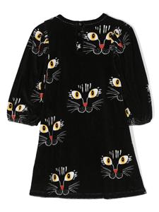 Mini Rodini Fluwelen jurk - Zwart