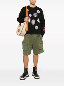 Kenzo Sweater met logopatch - Zwart