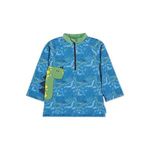 Sterntaler Zwemshirt met lange mouwen Dino blauw
