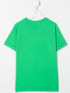 Stone Island Junior T-shirt met logopatch - Groen