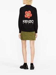 Kenzo Vest met bloemenprint - Zwart