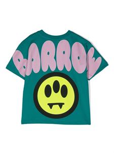 Barrow kids T-shirt met logoprint - Groen