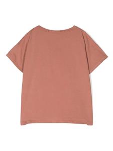 Bobo Choses T-shirt met logoprint - Roze