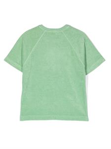 Stone Island Junior T-shirt met print - Groen