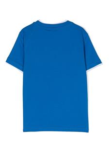 North Sails Kids T-shirt met logoprint - Blauw