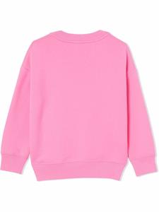 Burberry Kids Sweater met logoprint - Roze