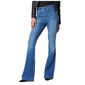 Brisand () Women's No-Button Stretch Flare Jeans Pull On Jeans Denim Pants Regular Fit Jean