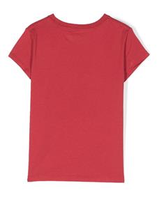 Ralph Lauren Kids T-shirt met logoprint - Rood