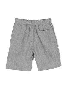Il Gufo Linnen shorts - Grijs