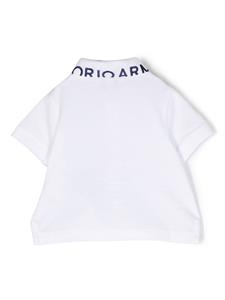 Emporio Armani Kids Poloshirt met geborduurd logo - Wit