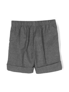 Il Gufo Geplooide shorts - Grijs