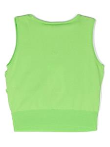 TWINSET Kids Mouwloos shirt - Groen