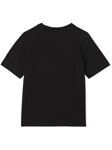 Burberry Kids T-shirt met Horseferry-print - Zwart