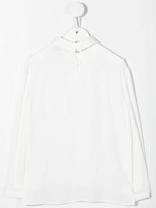 Simonetta Poloshirt met lange mouwen - Wit