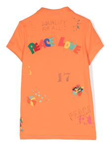 Ralph Lauren Kids Poloshirt met borduurwerk - Oranje