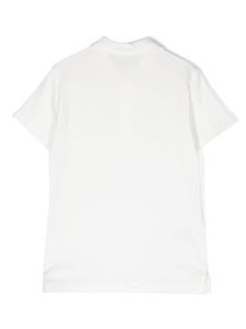 Il Gufo Poloshirt van biologisch katoen - Wit