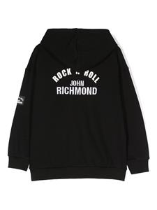John Richmond Junior Vest met geborduurd logo - Zwart