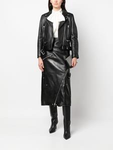 Alexander McQueen High waist rok - Zwart
