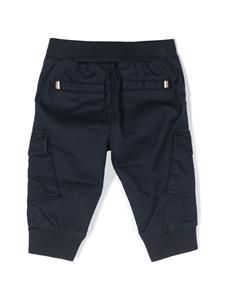 BOSS Kidswear Chino met elastische taille - Blauw