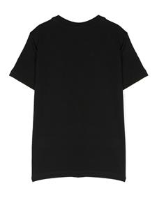 Diesel Kids T-shirt met logoprint - Zwart