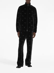 Burberry Fluwelen sweater - Zwart