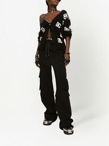 Dolce & Gabbana Vest van scheerwol - Zwart
