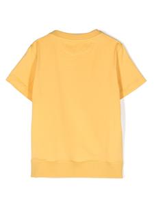 Brunello Cucinelli Kids T-shirt met ronde hals - Geel