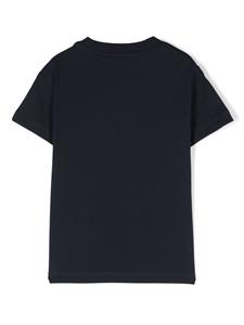 Aspesi Kids T-shirt met tekst - Blauw