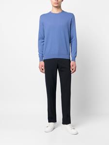 Corneliani Katoenen sweater - Blauw