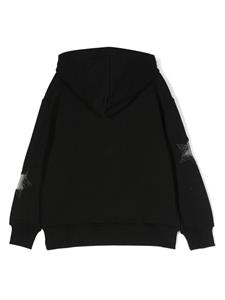 MSGM Kids Katoenen hoodie - Zwart