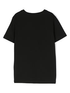 Balmain Kids T-shirt verfraaid met studs - Zwart