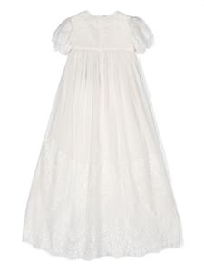 Dolce & Gabbana Kids Zijden jurk - Wit