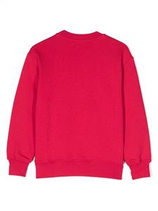 MSGM Kids Sweater met logoprint - Roze