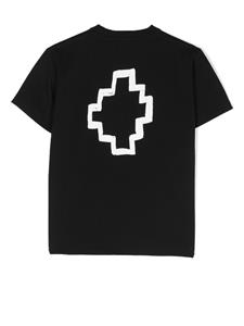 Marcelo Burlon County Of Milan Kids T-shirt met logoprint - Zwart