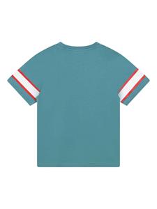 Dkny Kids T-shirt met logopatch - Blauw
